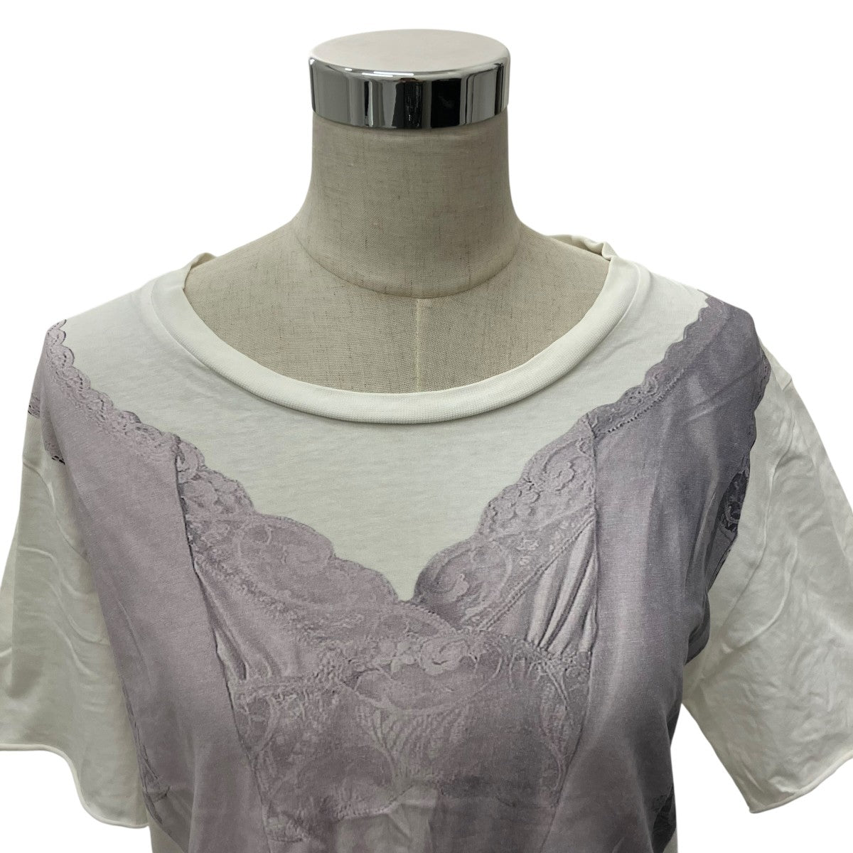MM6 Maison Margiela 転写プリントTシャツS52GC0054 古着・中古-4枚目のアイテム画像