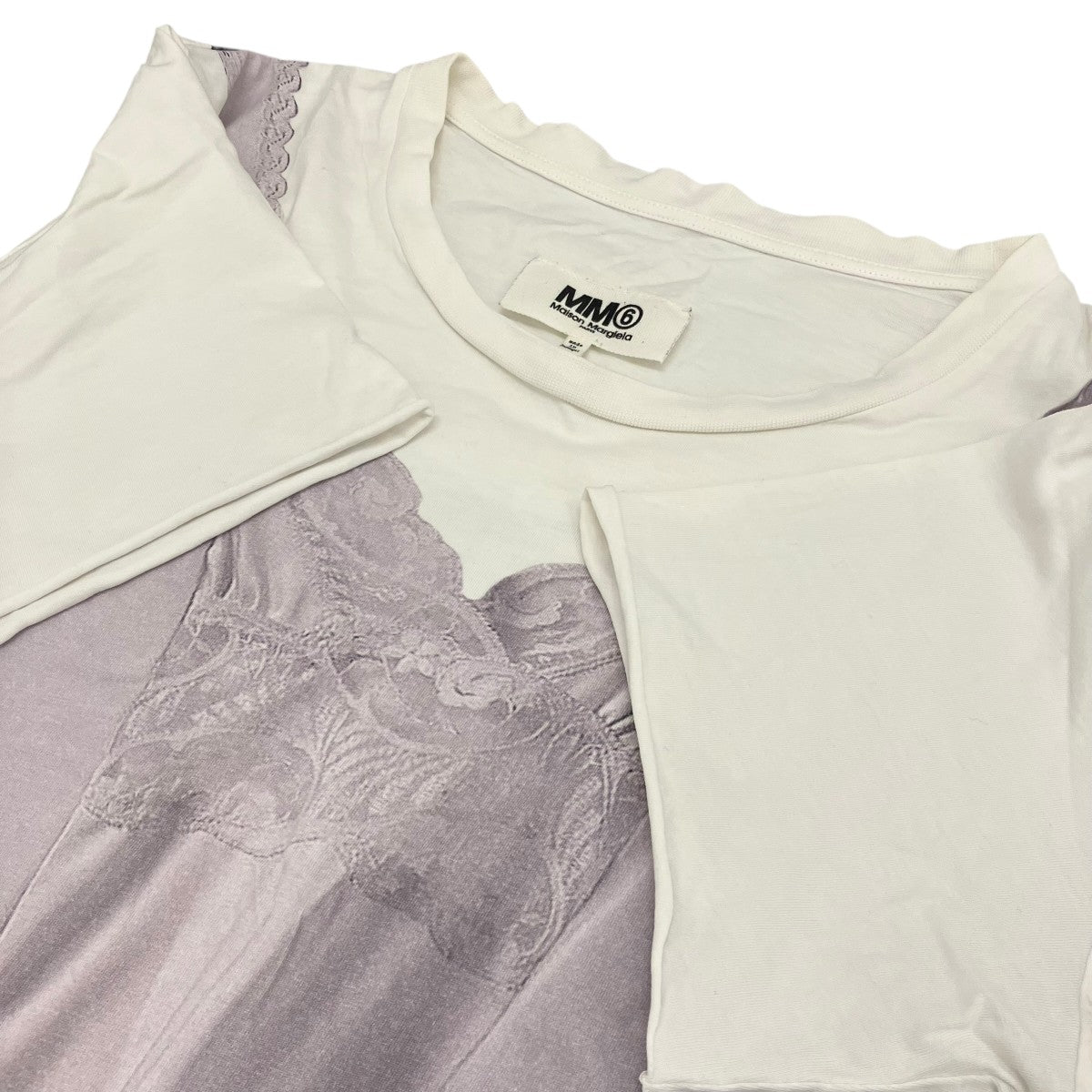 MM6 Maison Margiela 転写プリントTシャツS52GC0054 古着・中古-6枚目のアイテム画像
