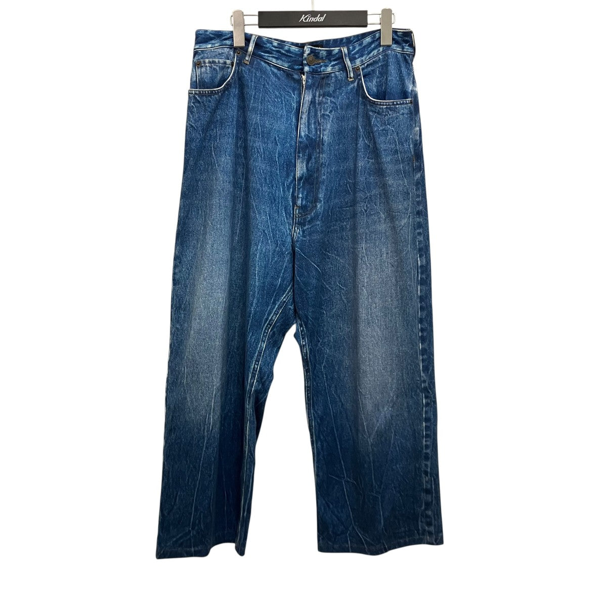 BALENCIAGA HOMEWEARトロンプルイユデニム転写パンツ657120 古着・中古-1枚目のアイテム画像