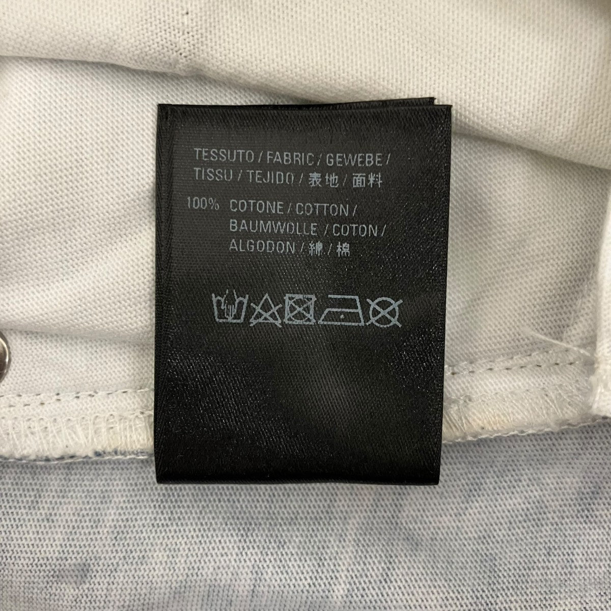 BALENCIAGA HOMEWEARトロンプルイユデニム転写パンツ657120 古着・中古-9枚目のアイテム画像