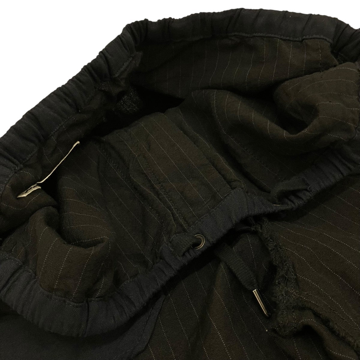 Maison MIHARA YASUHIRO インサイドアウト ピンストライプ リバーシブルスラックスパンツA08PT032 古着・中古-5枚目のアイテム画像