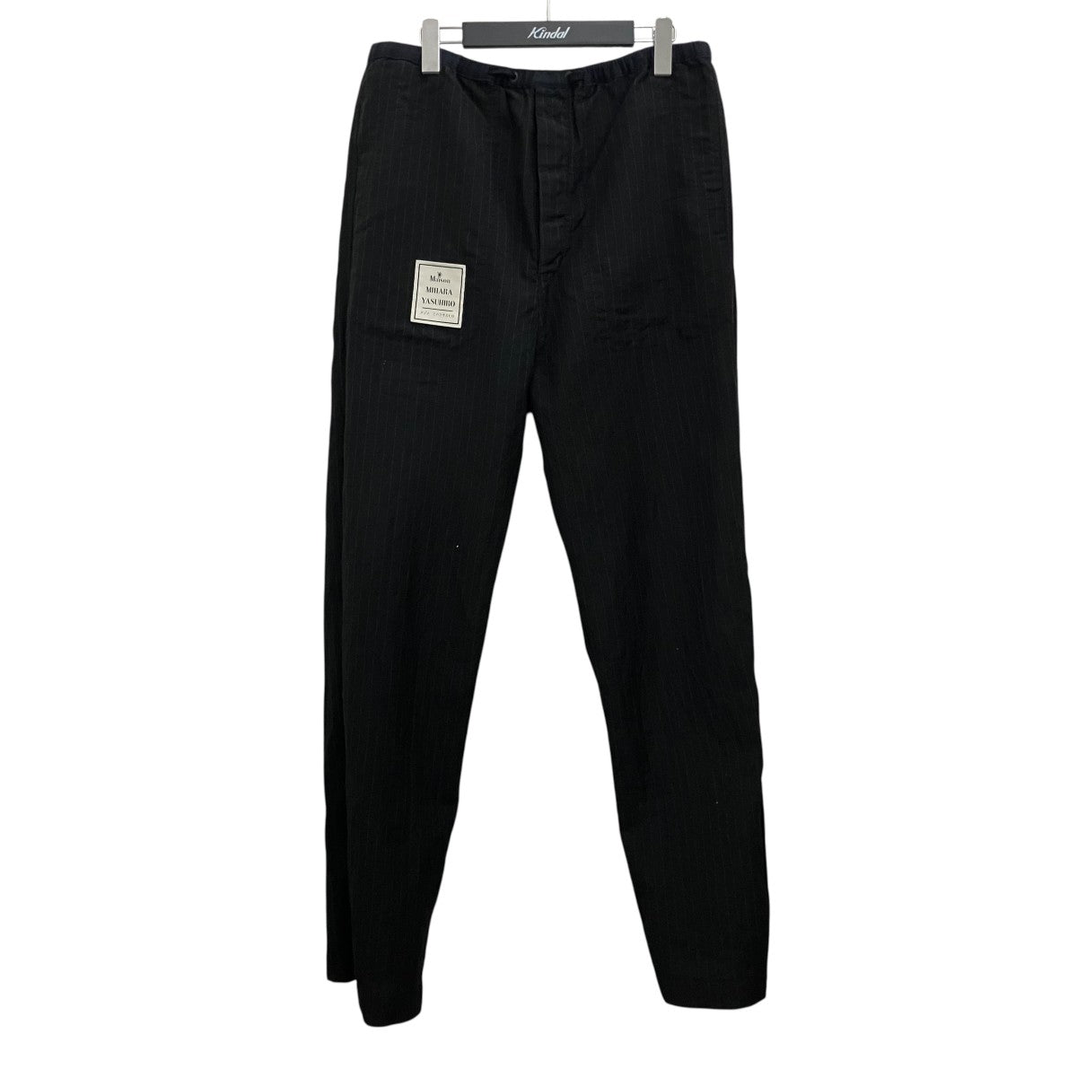 Maison MIHARA YASUHIRO インサイドアウト ピンストライプ リバーシブルスラックスパンツA08PT032 古着・中古-7枚目のアイテム画像