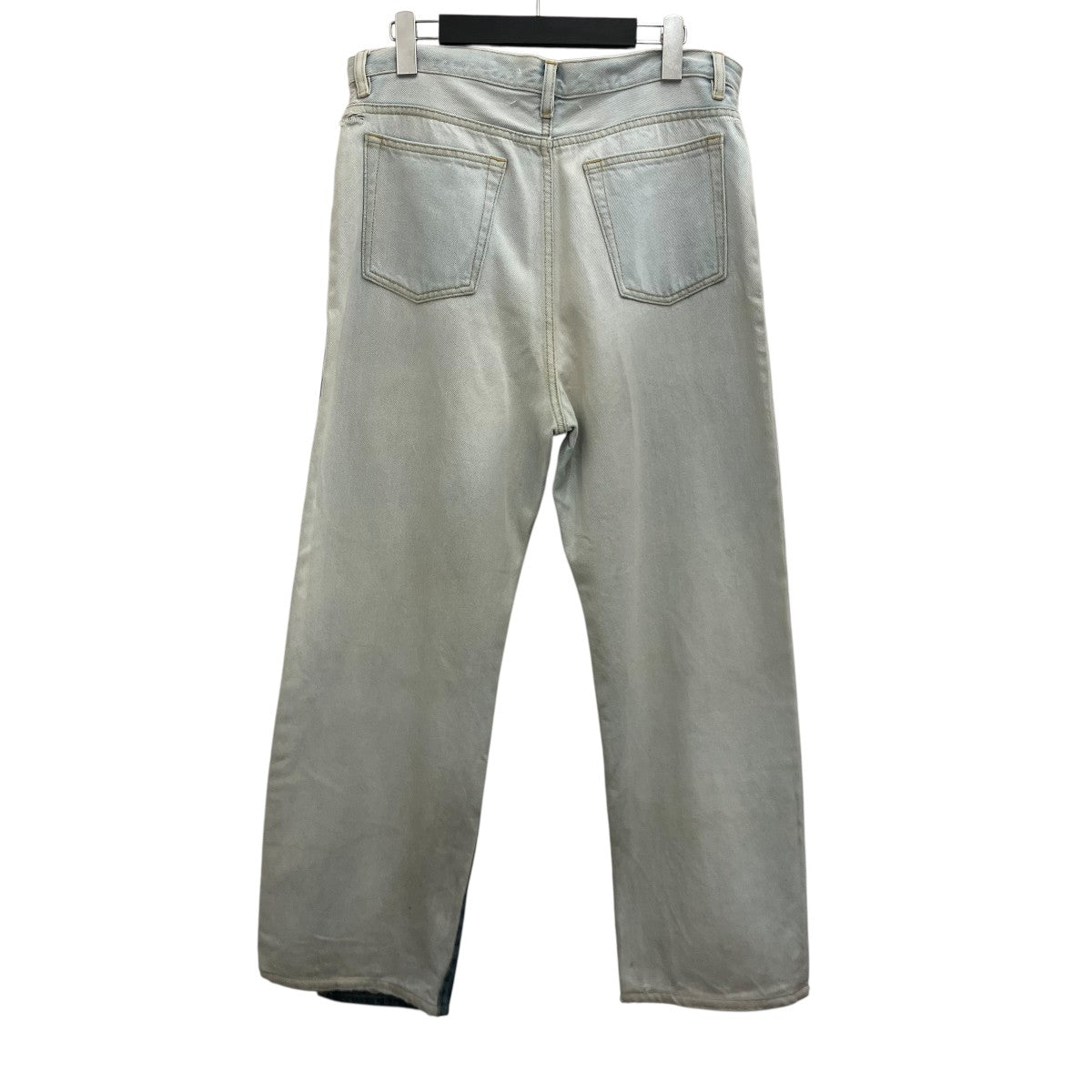 Maison Margiela1 20SS【SPLICING DENIM PANTS】2トーン再構築デニムパンツS51LA0075 古着・中古-2枚目のアイテム画像