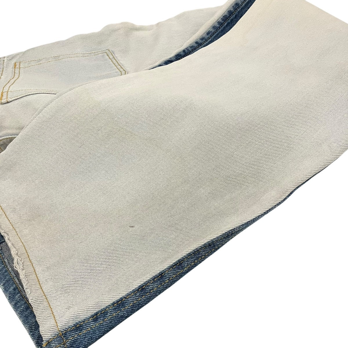 Maison Margiela1 20SS【SPLICING DENIM PANTS】2トーン再構築デニムパンツS51LA0075 古着・中古-7枚目のアイテム画像