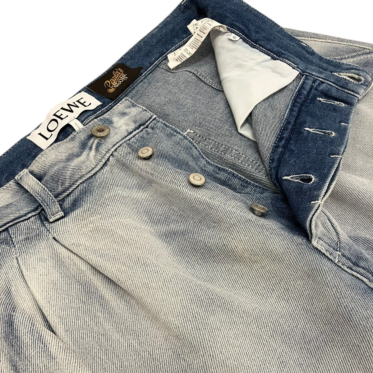 LOEWE 【MOON CALENDAR JEANS】Paula’s IbizaムーンカレンダーデニムパンツH616Y11X02 古着・中古-5枚目のアイテム画像