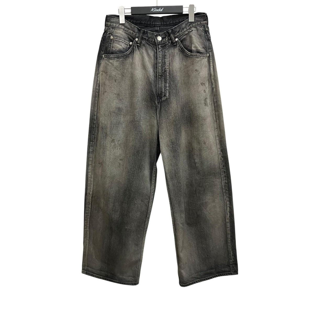 ANCELLM 【AGING WIDE DENIM 5P PANTS】エイジングワイドデニム5PパンツANC-PT59 古着・中古-1枚目のアイテム画像