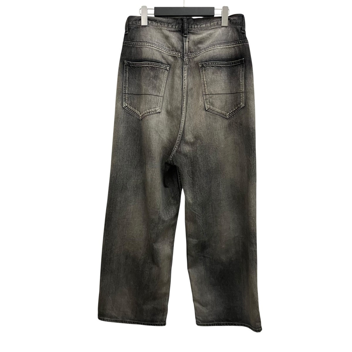 ANCELLM 【AGING WIDE DENIM 5P PANTS】エイジングワイドデニム5PパンツANC-PT59 古着・中古-2枚目のアイテム画像