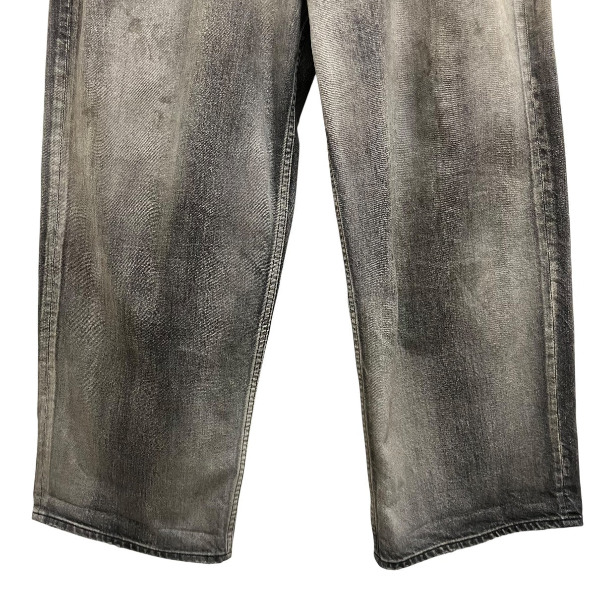 ANCELLM 【AGING WIDE DENIM 5P PANTS】エイジングワイドデニム5PパンツANC-PT59 古着・中古-4枚目のアイテム画像