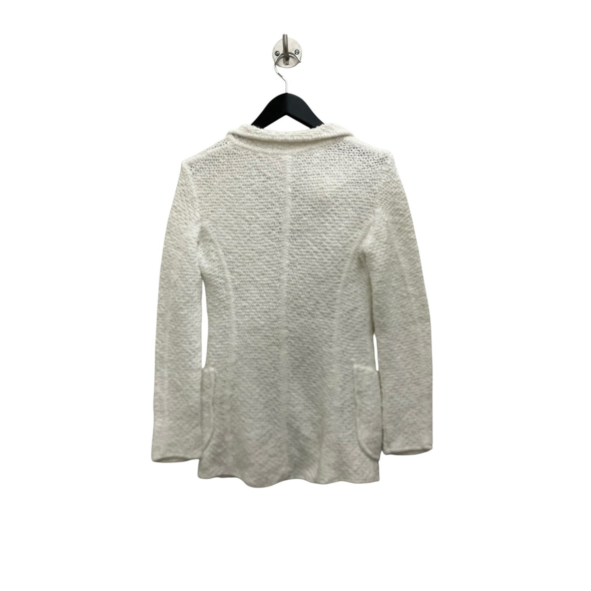 ERMANNO SCERVINO コサージュ付きニットジャケットD165I309FLK 古着・中古-2枚目のアイテム画像