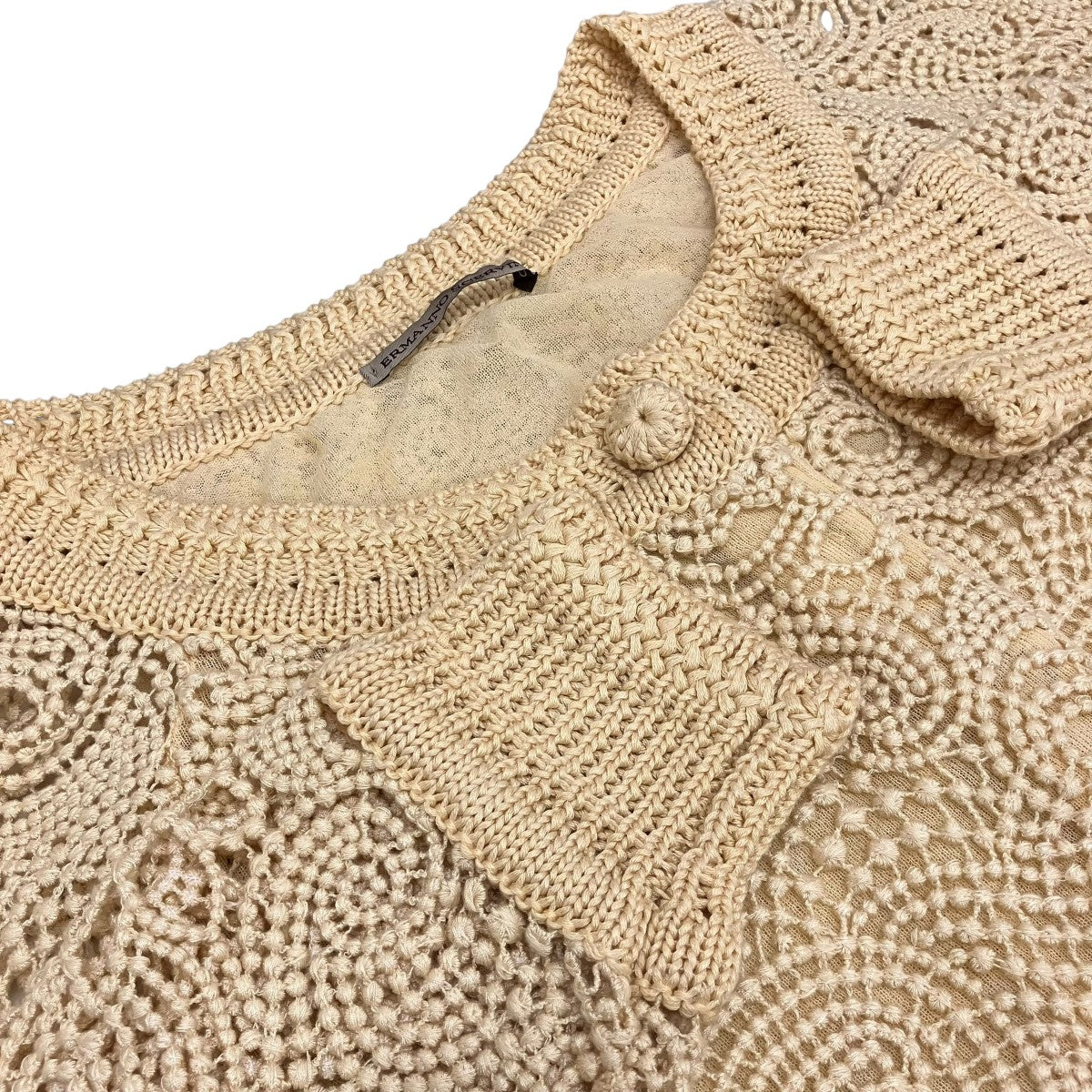 ERMANNO SCERVINO クロシェニットカーディガンD225N333ADL 古着・中古-5枚目のアイテム画像