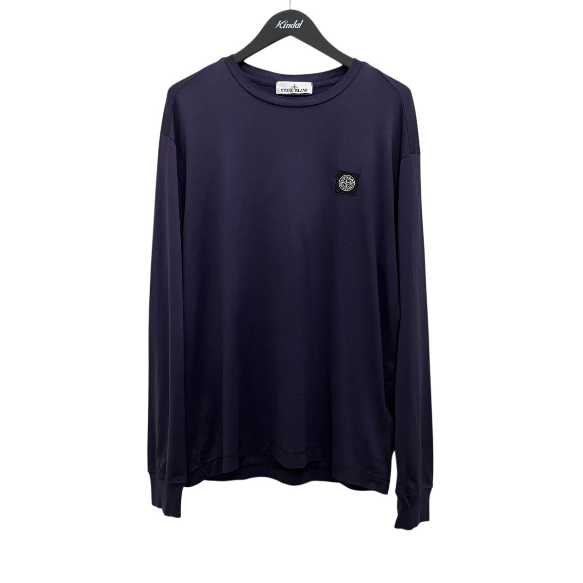 STONE ISLAND ロゴパッチ長袖Tシャツ101522713 古着・中古-1枚目のアイテム画像