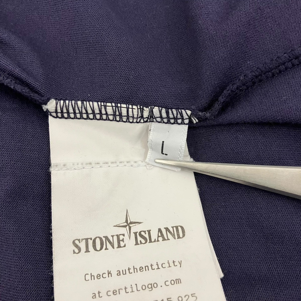 STONE ISLAND ロゴパッチ長袖Tシャツ101522713 古着・中古-6枚目のアイテム画像