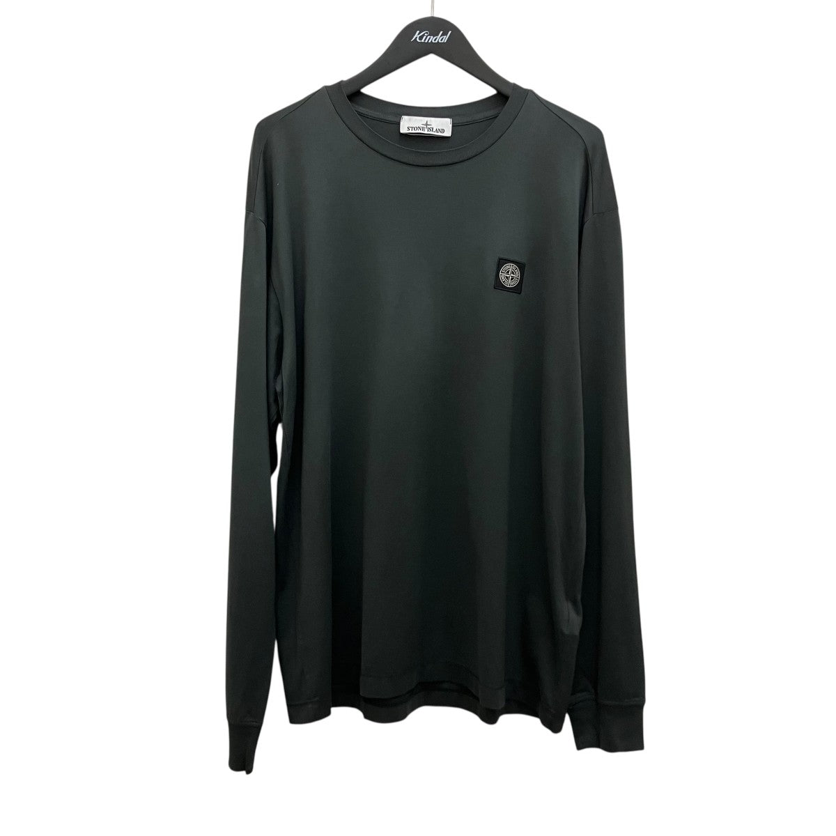 STONE ISLAND ロゴパッチ長袖Tシャツ771522713 古着・中古-1枚目のアイテム画像