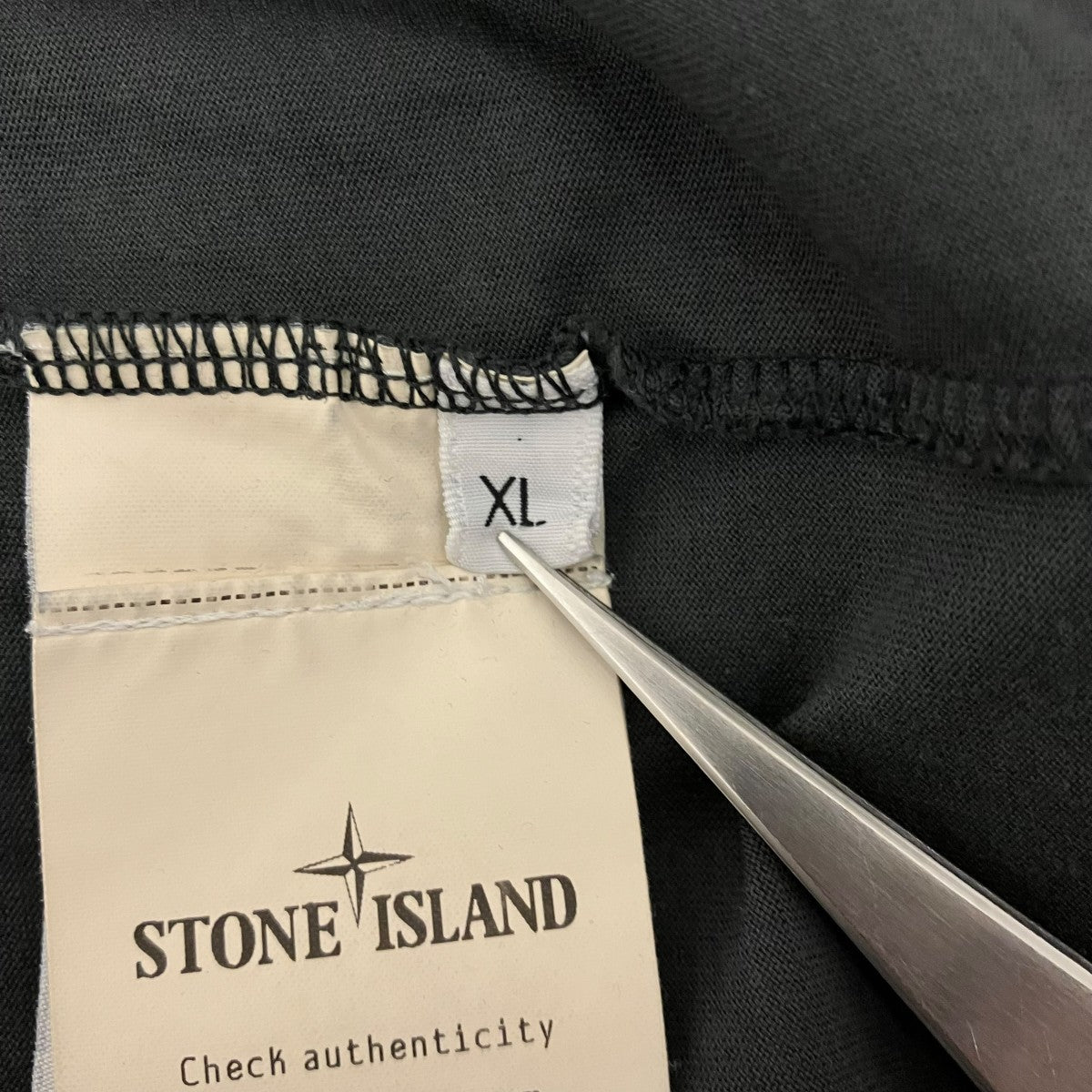 STONE ISLAND ロゴパッチ長袖Tシャツ771522713 古着・中古-5枚目のアイテム画像