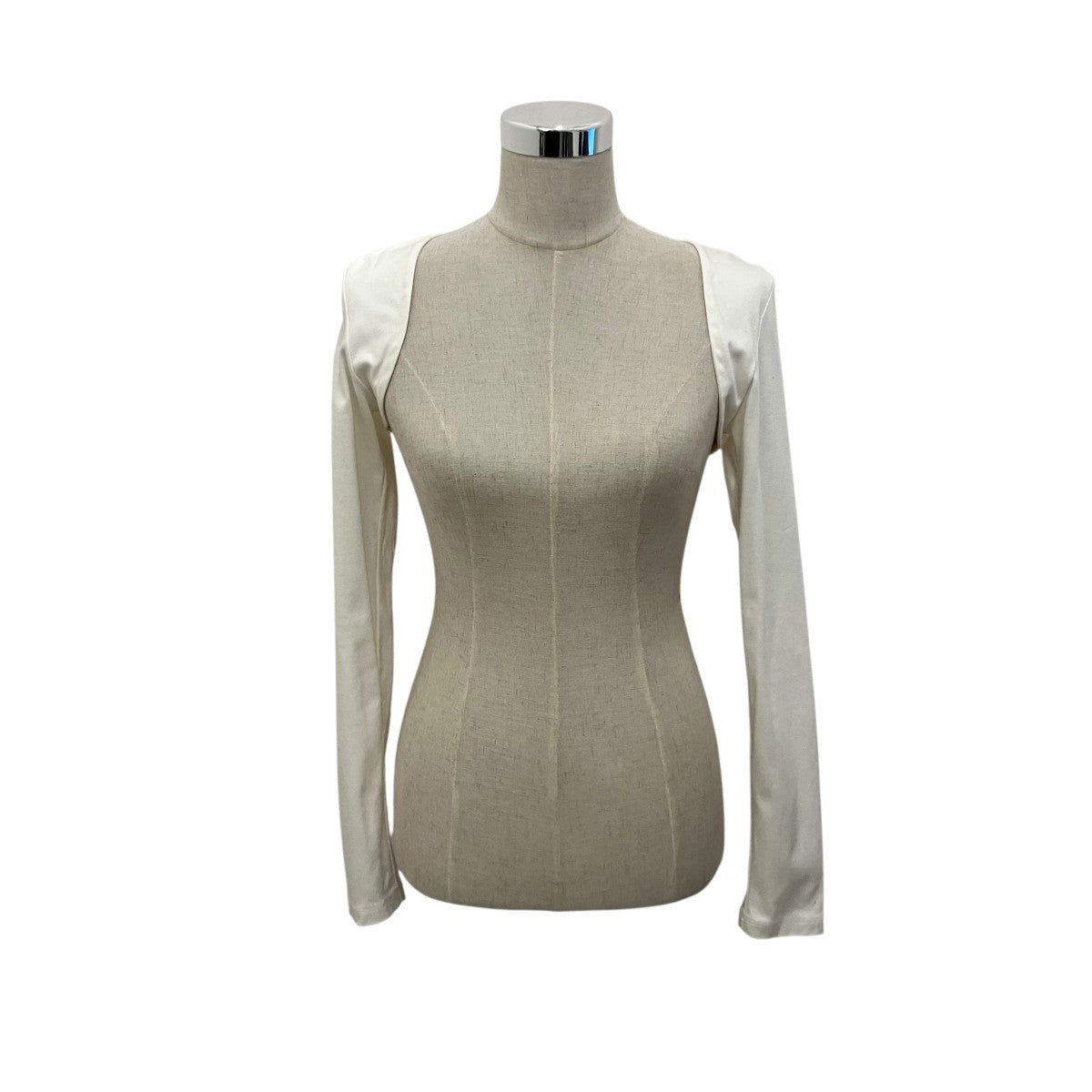 YO BIOTOP 【SHEER MOHAIR V TOP】ボレロEEM-43020-B 古着・中古-1枚目のアイテム画像