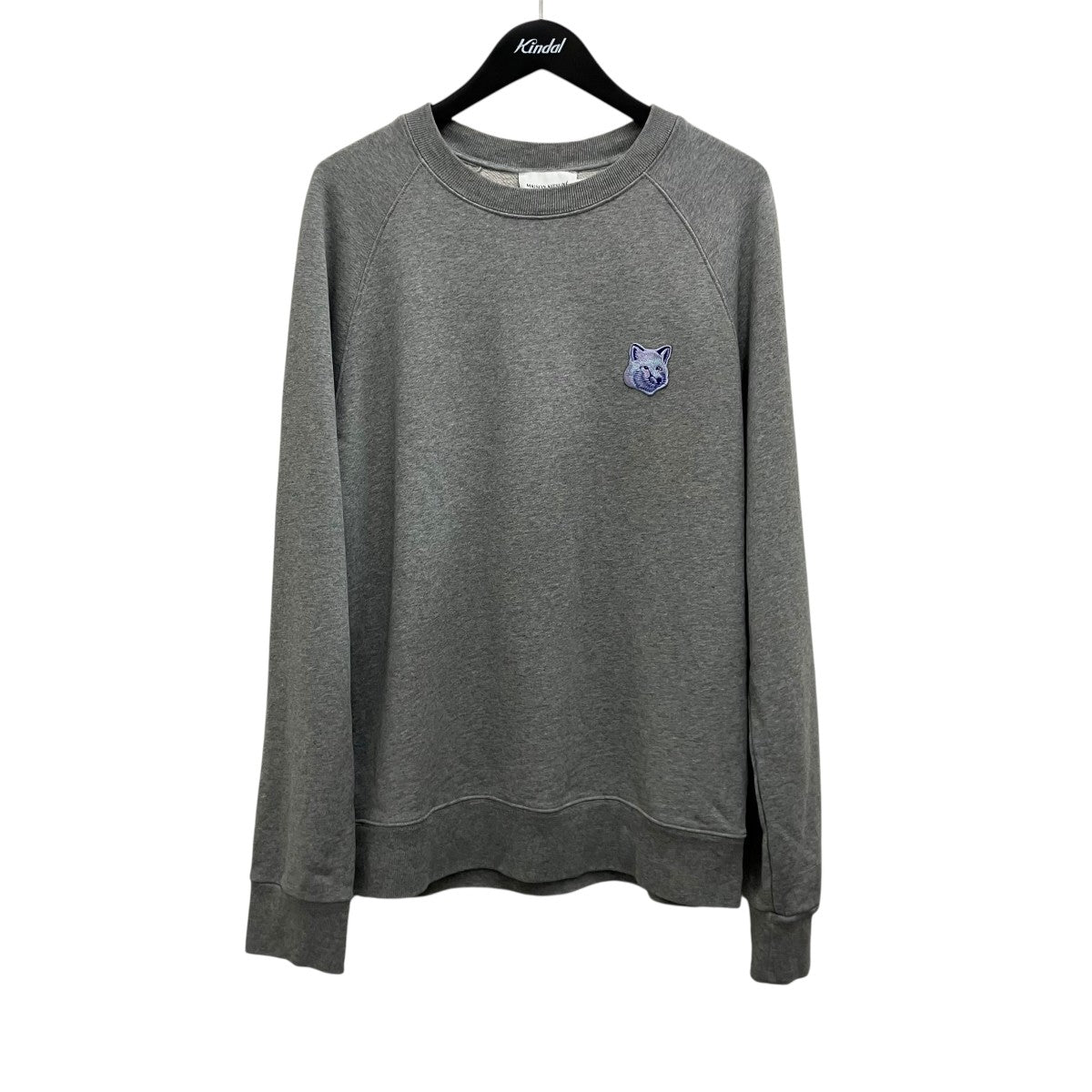 MAISON KITSUNE FOXパッチスウェットHM00334KM0001 古着・中古-1枚目のアイテム画像