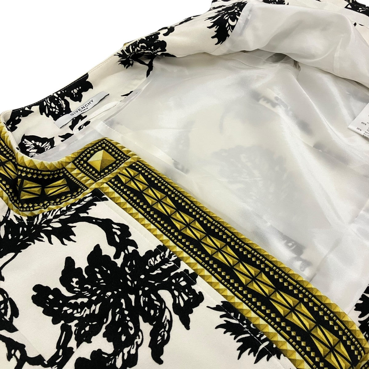 GIVENCHY フローラルジャケット12P 3017 445 古着・中古-6枚目のアイテム画像