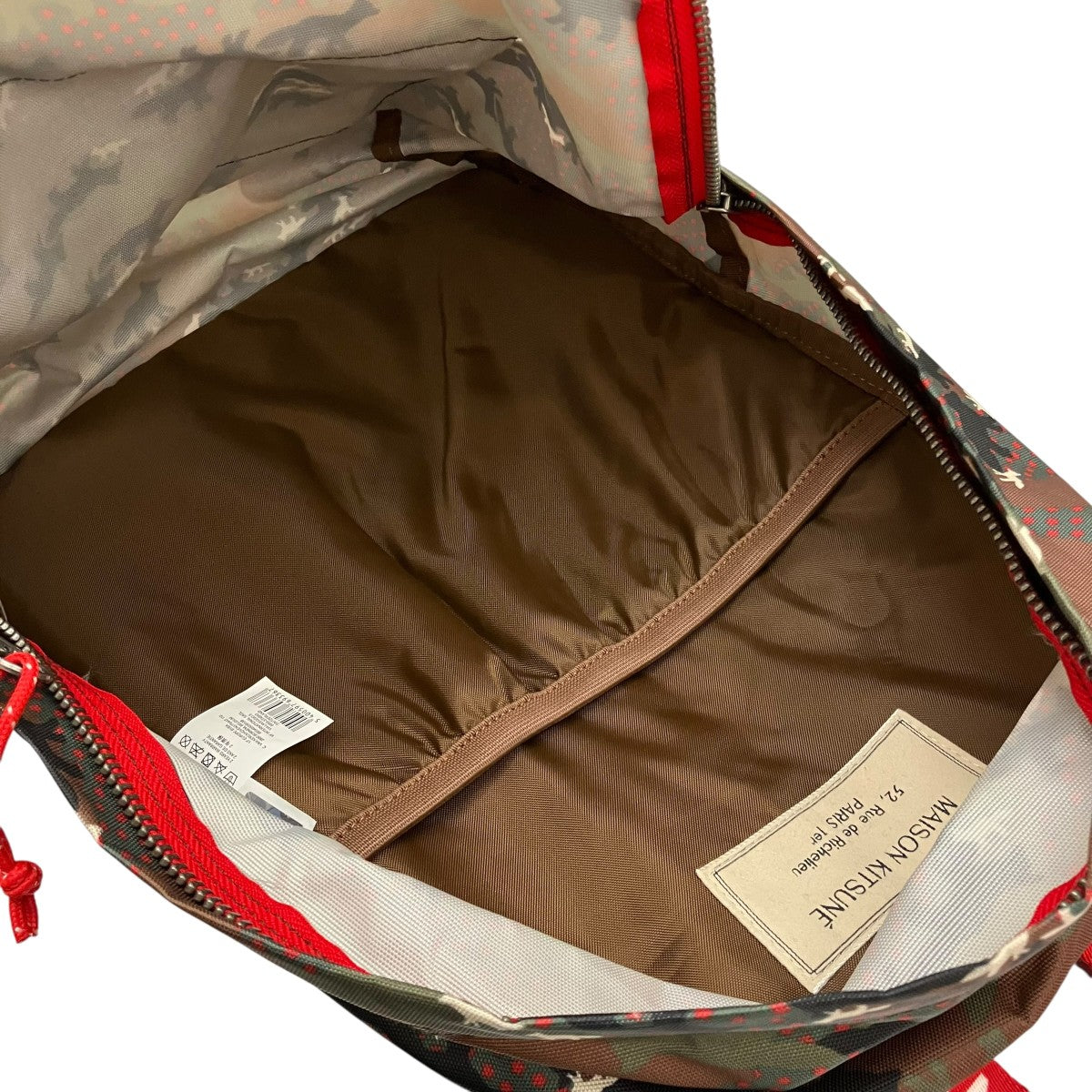 MAISON KITSUNE×EASTPAK カモフラバックパックEK62020T EK62020T