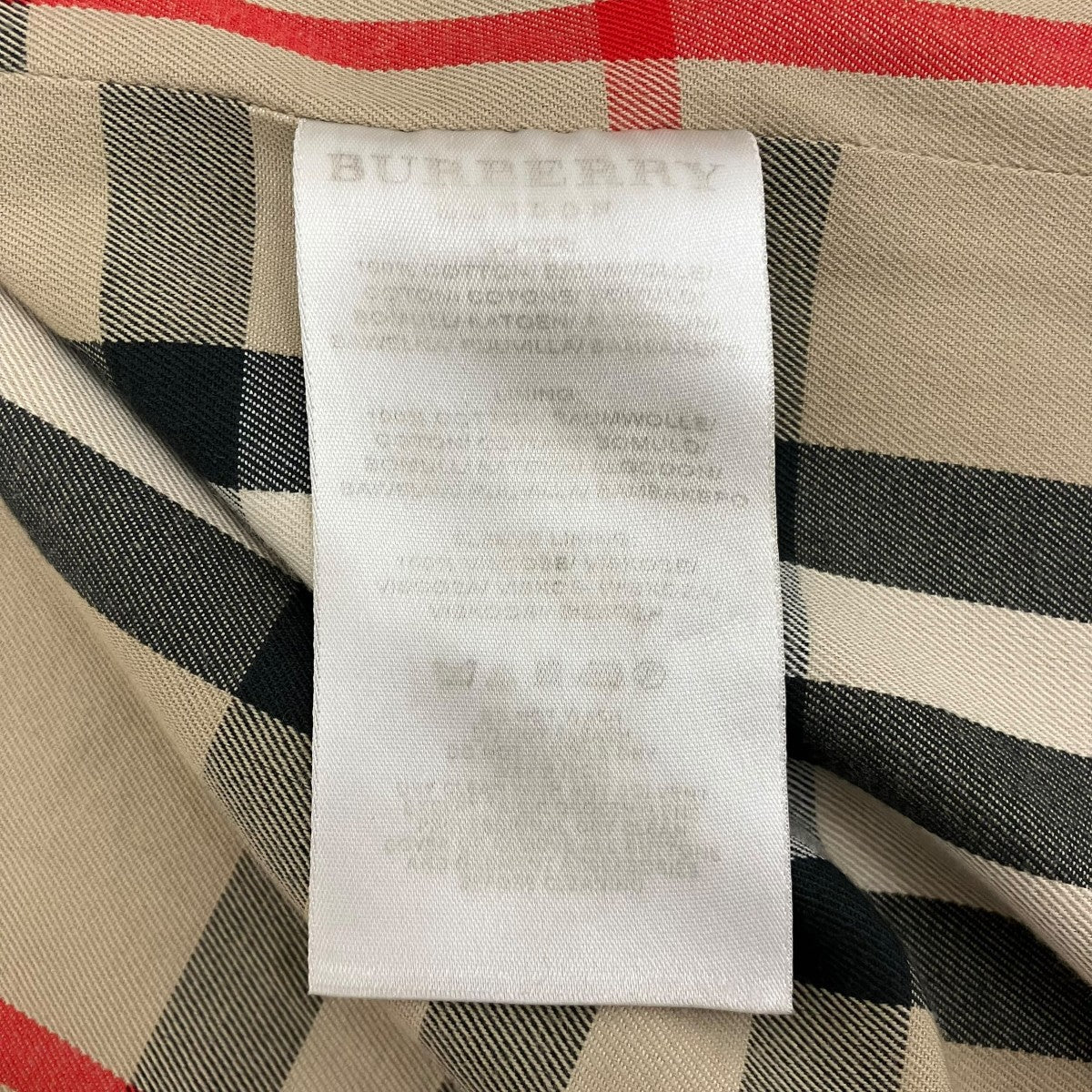 BURBERRY LONDON トレンチコートGBBURLIMCAS 古着・中古-10枚目のアイテム画像