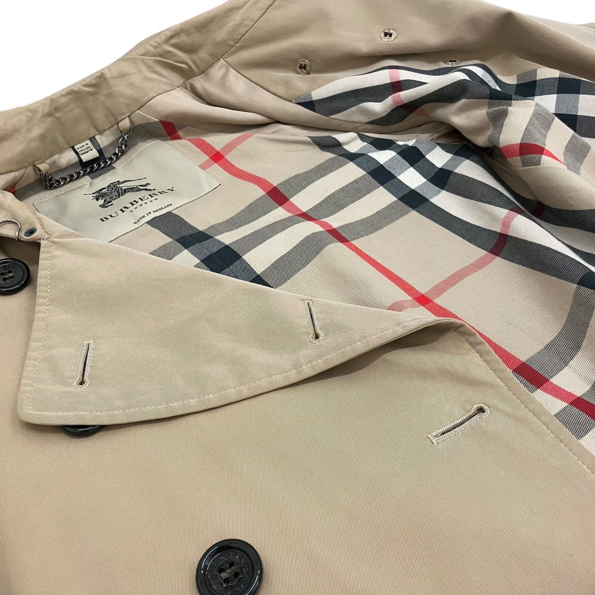 BURBERRY LONDON トレンチコートGBBURLIMCAS 古着・中古-5枚目のアイテム画像
