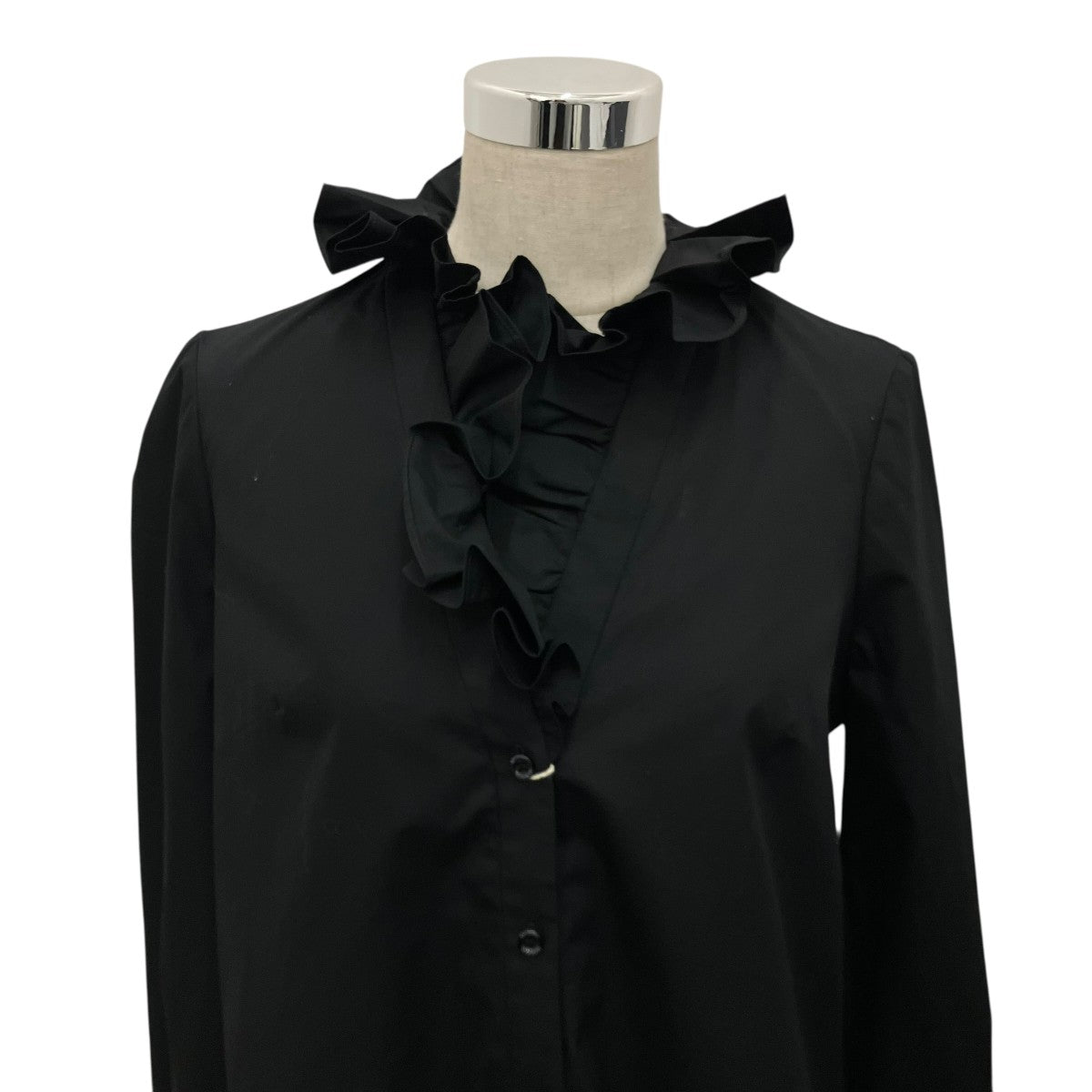 ALEXANDER McQUEEN フリルシャツ665704 古着・中古-3枚目のアイテム画像