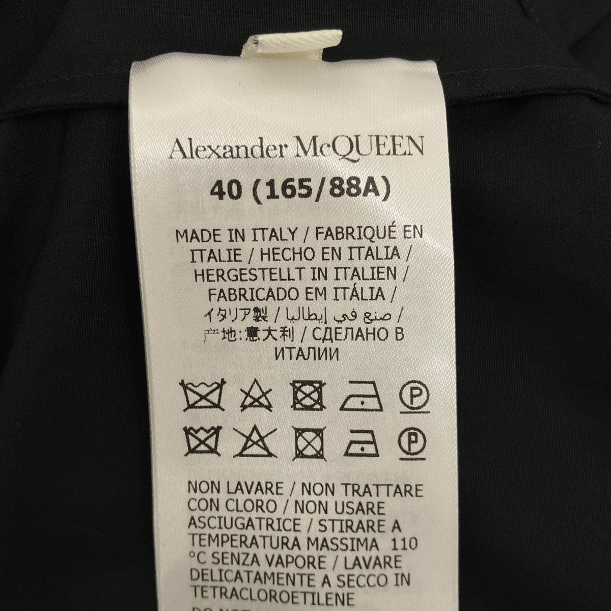 ALEXANDER McQUEEN フリルシャツ665704 古着・中古-6枚目のアイテム画像
