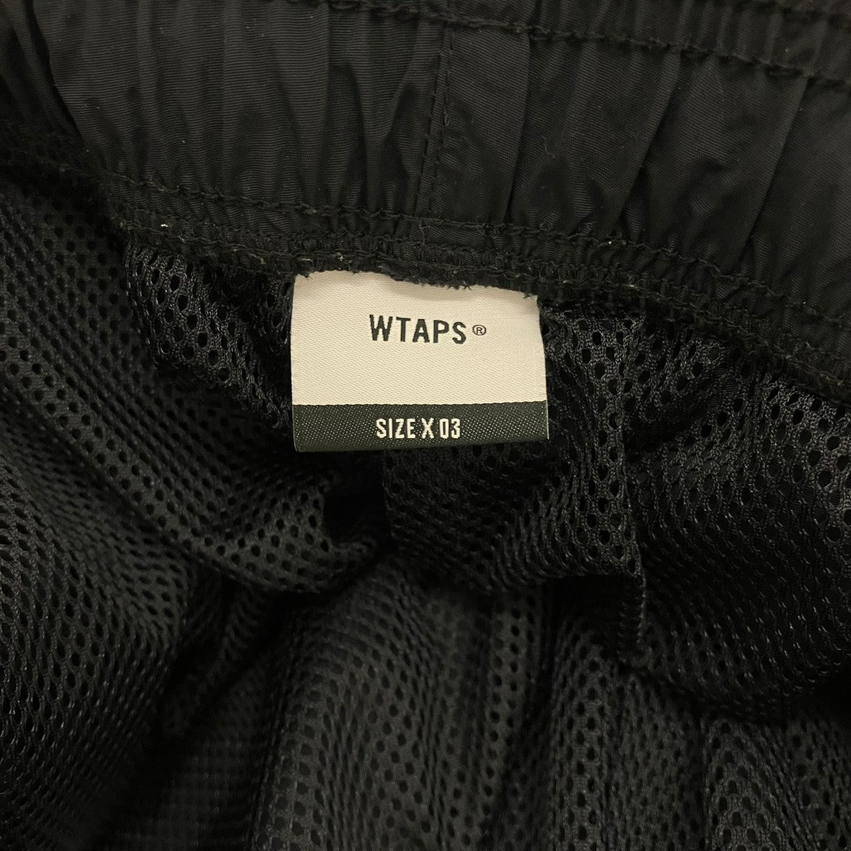 WTAPS 【TROUSERS NYLON WEATHER】イージーパンツ232BRDT-PTM01 古着・中古-6枚目のアイテム画像