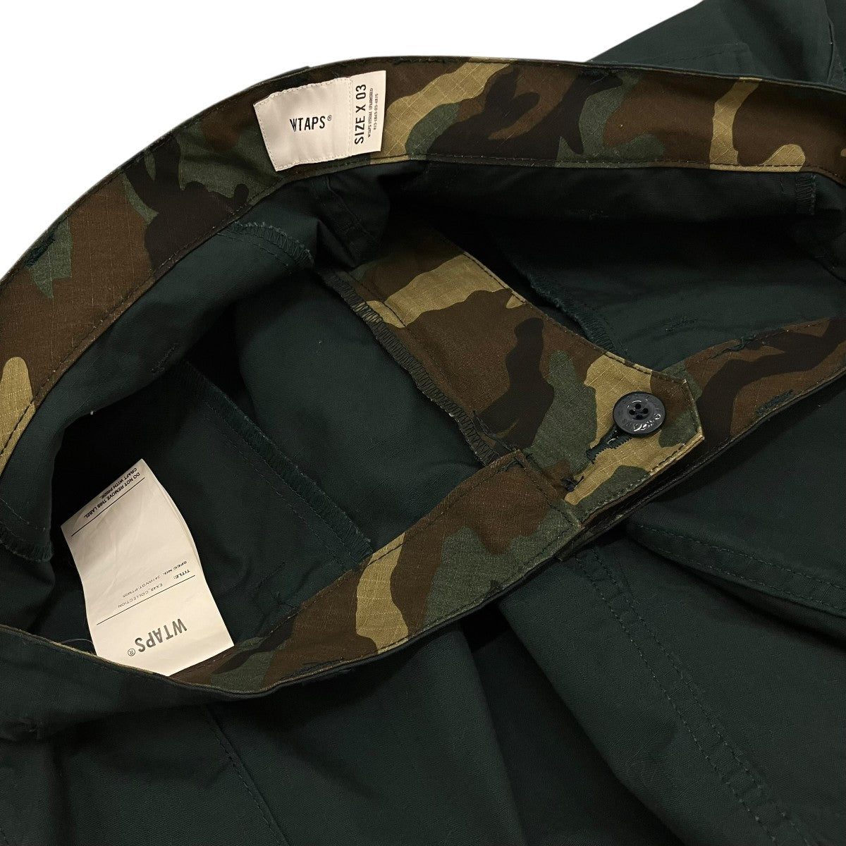 WTAPS 【MILS9601】ハーフパンツ241WVDT-PTM05 古着・中古-6枚目のアイテム画像