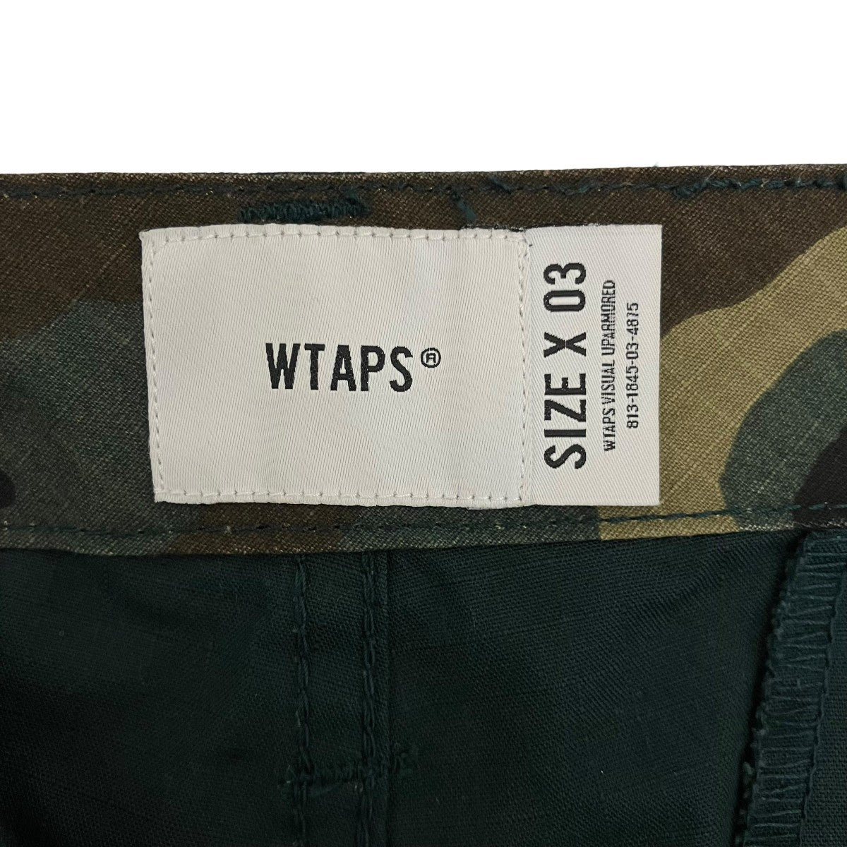 WTAPS 【MILS9601】ハーフパンツ241WVDT-PTM05 古着・中古-8枚目のアイテム画像