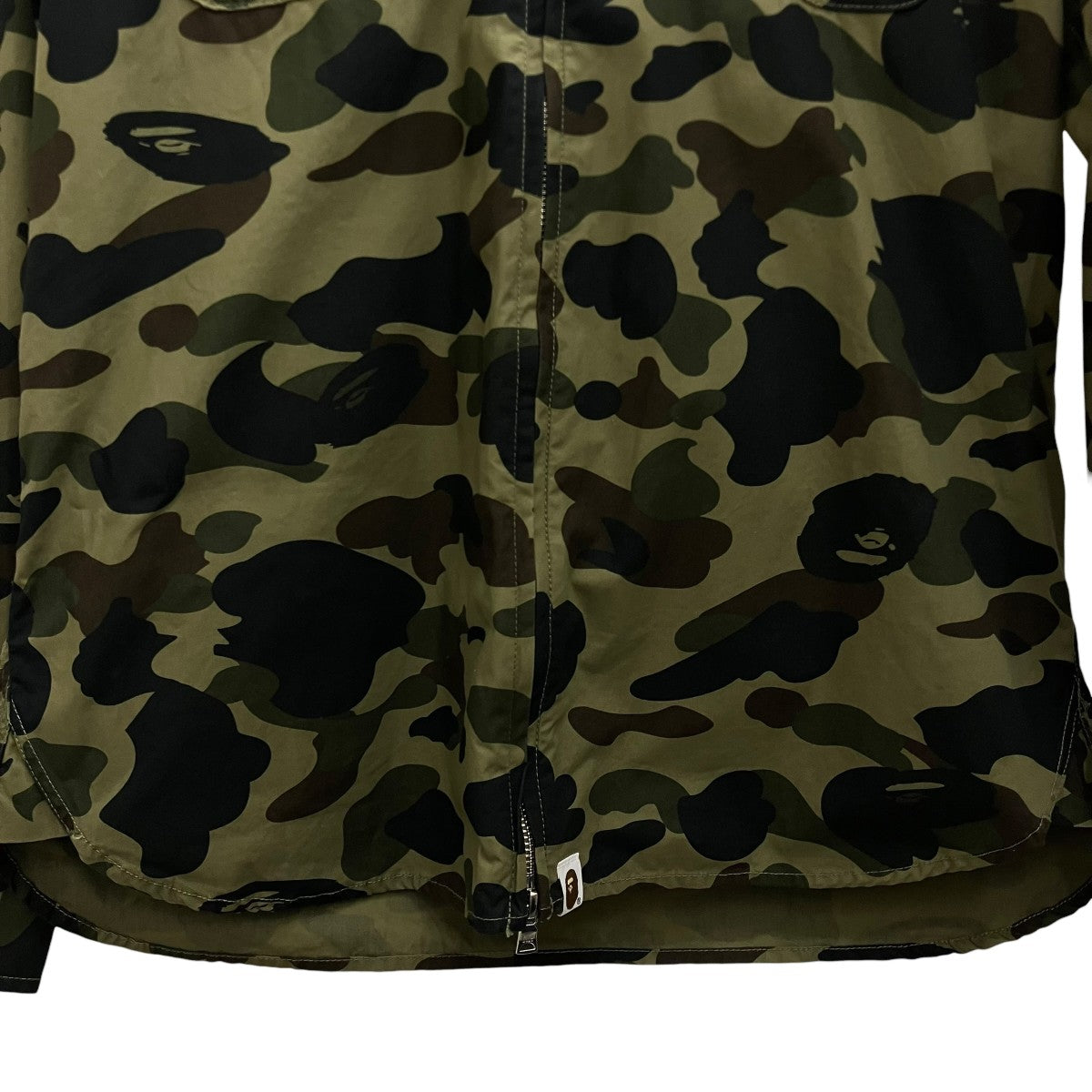 A BATHING APE 【SHARK HOODED SHIRT】シャークフーデッドシャツ001SHF301012X 古着・中古-4枚目のアイテム画像