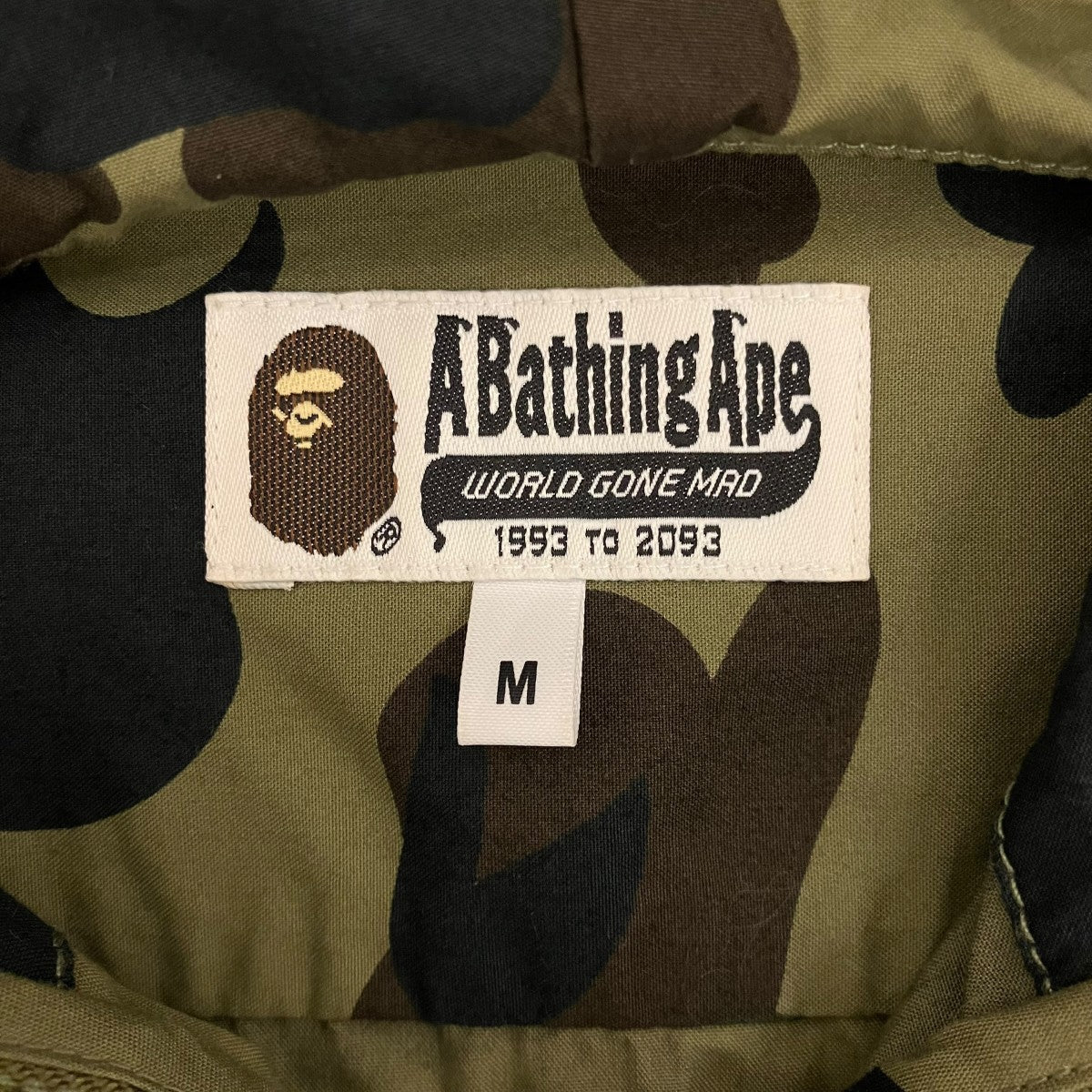 A BATHING APE 【SHARK HOODED SHIRT】シャークフーデッドシャツ001SHF301012X 古着・中古-6枚目のアイテム画像