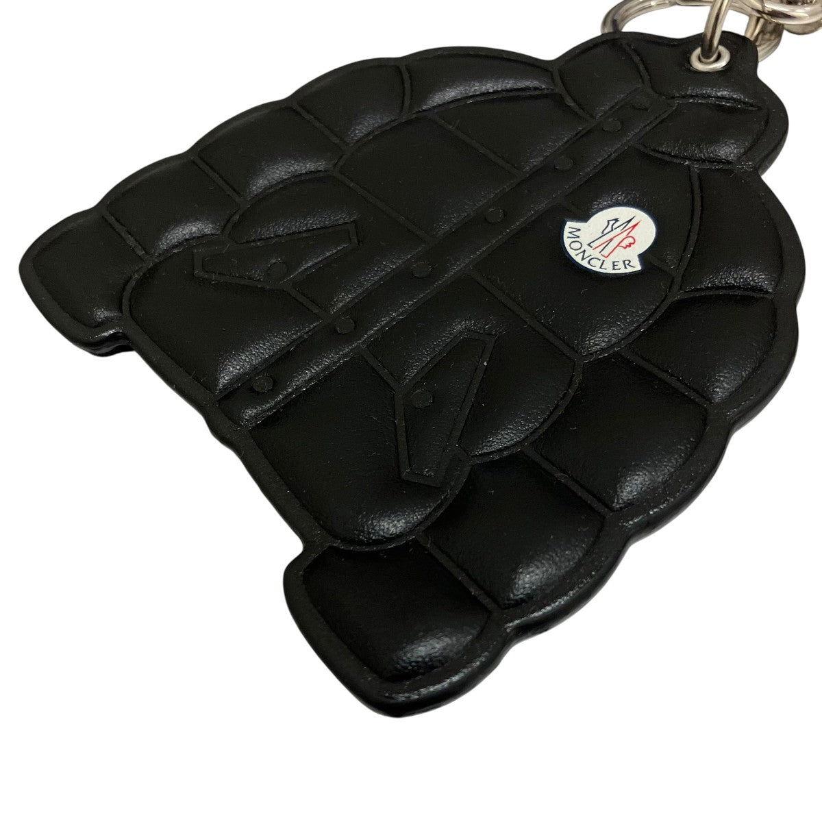 MONCLER ダウンジャケット風キーホルダー MONCLER(モンクレール) ダウンジャケットキーホルダー ブラック