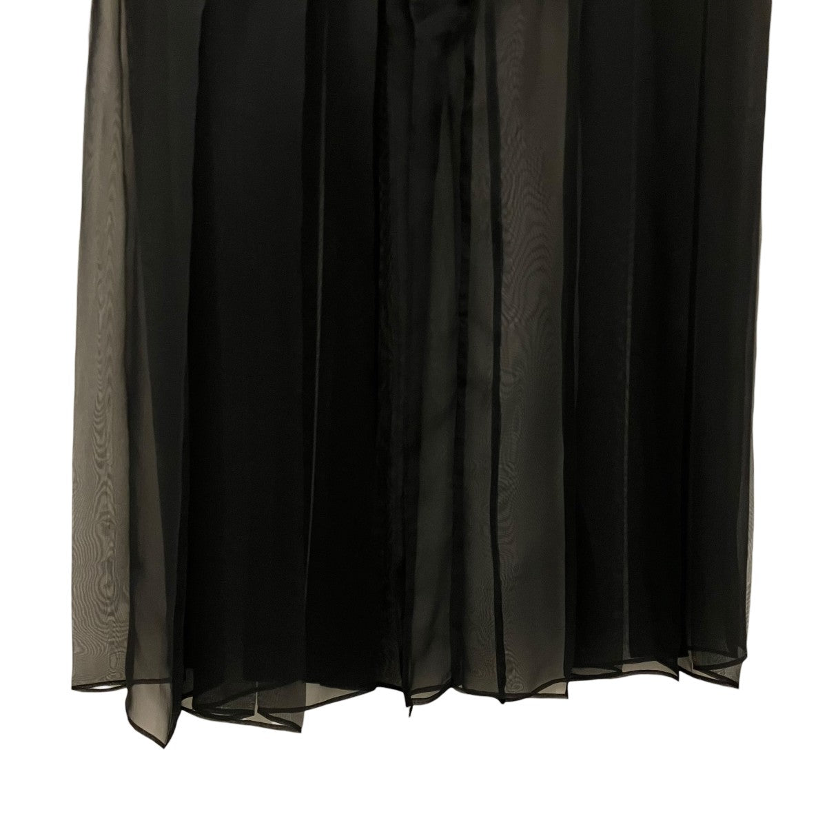 24SS【SUITING x CHIFFON SKIRT】スーチングシフォンスカート24-07238