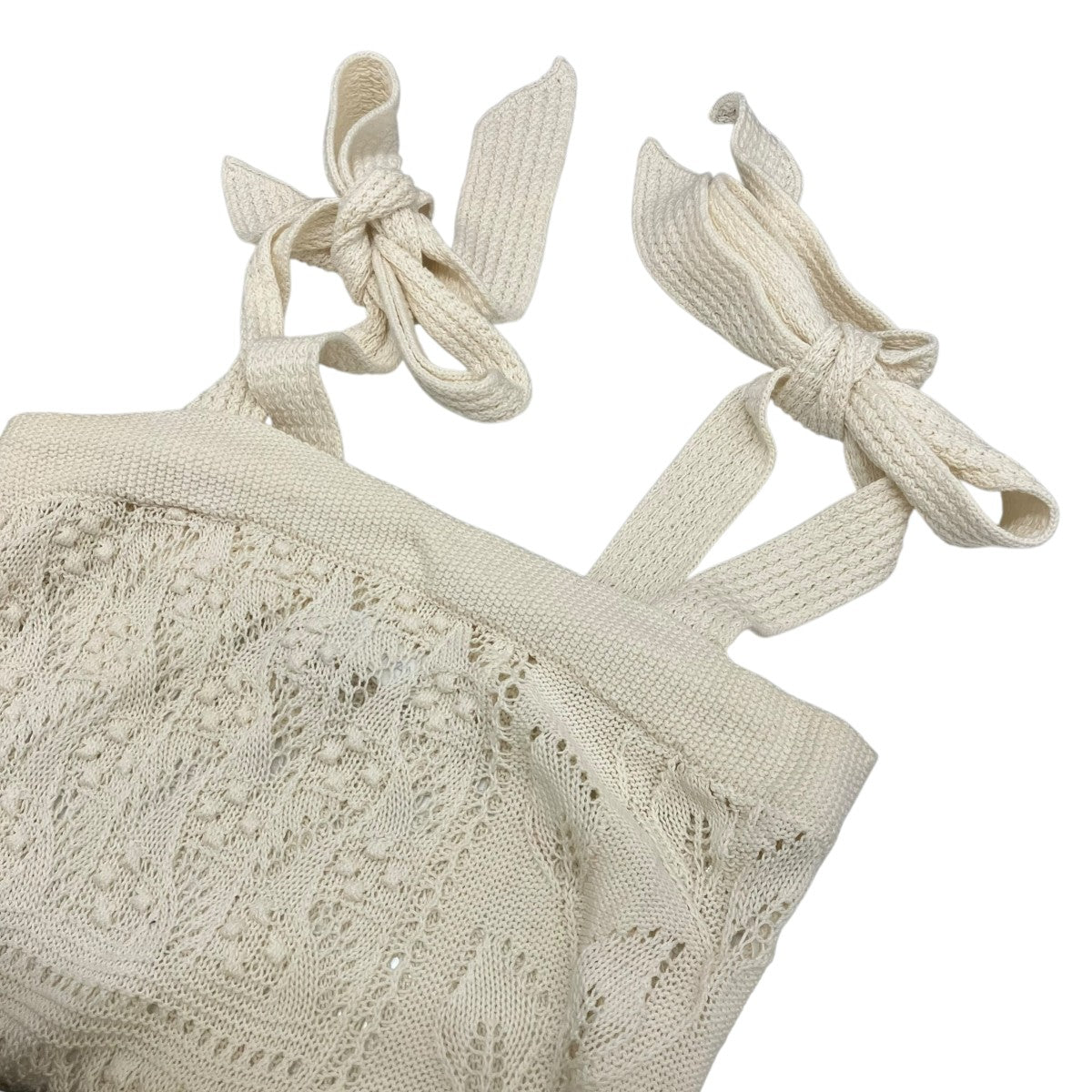 ジマーマン zimmermann レースワンピース　美品　サイズ0 ZIMMERMANN(ジマーマン) ニットレースワンピース アイボリー サイズ 0