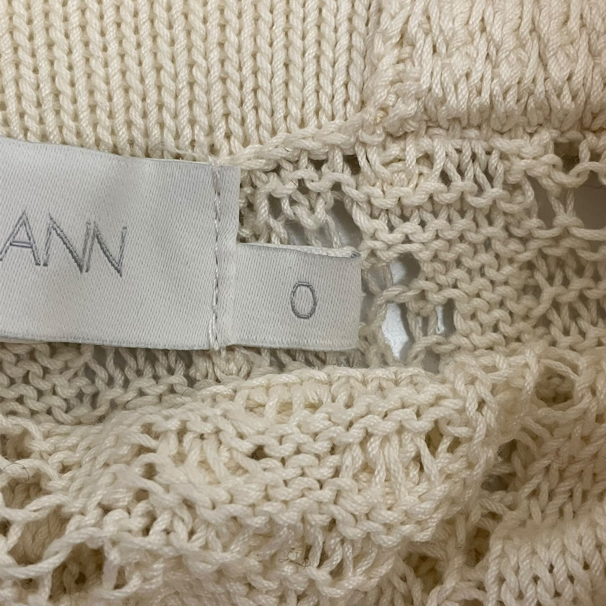 ZIMMERMANN(ジマーマン) ニットレースワンピース アイボリー サイズ 0