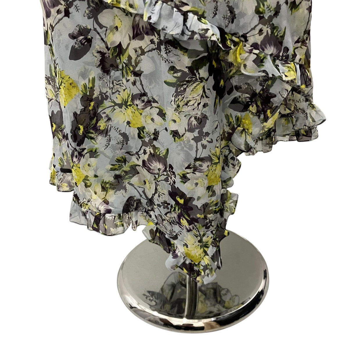 【ZANDRA DRESS】フローラルシルクワンピース