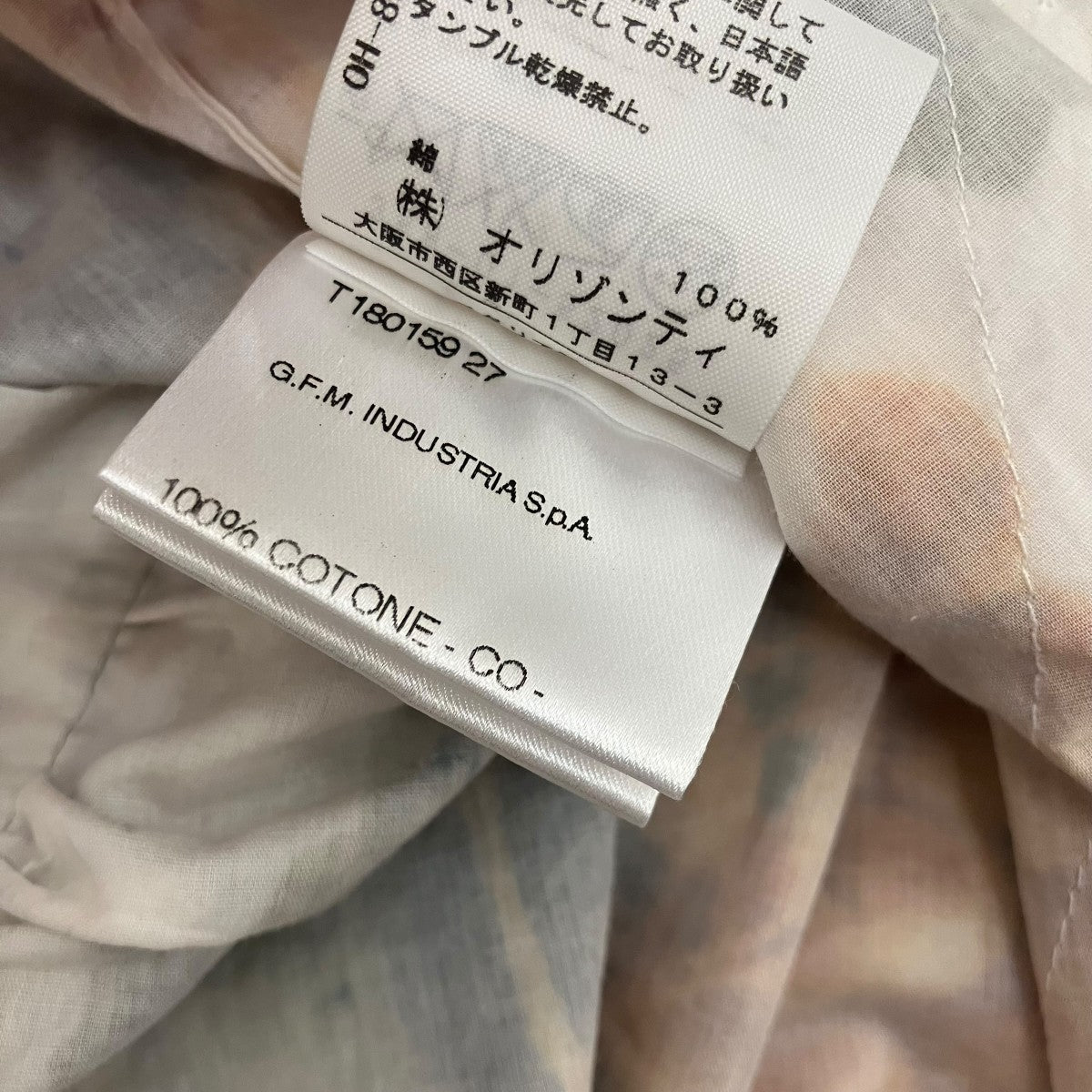 グレーププリントノースリーブワンピース