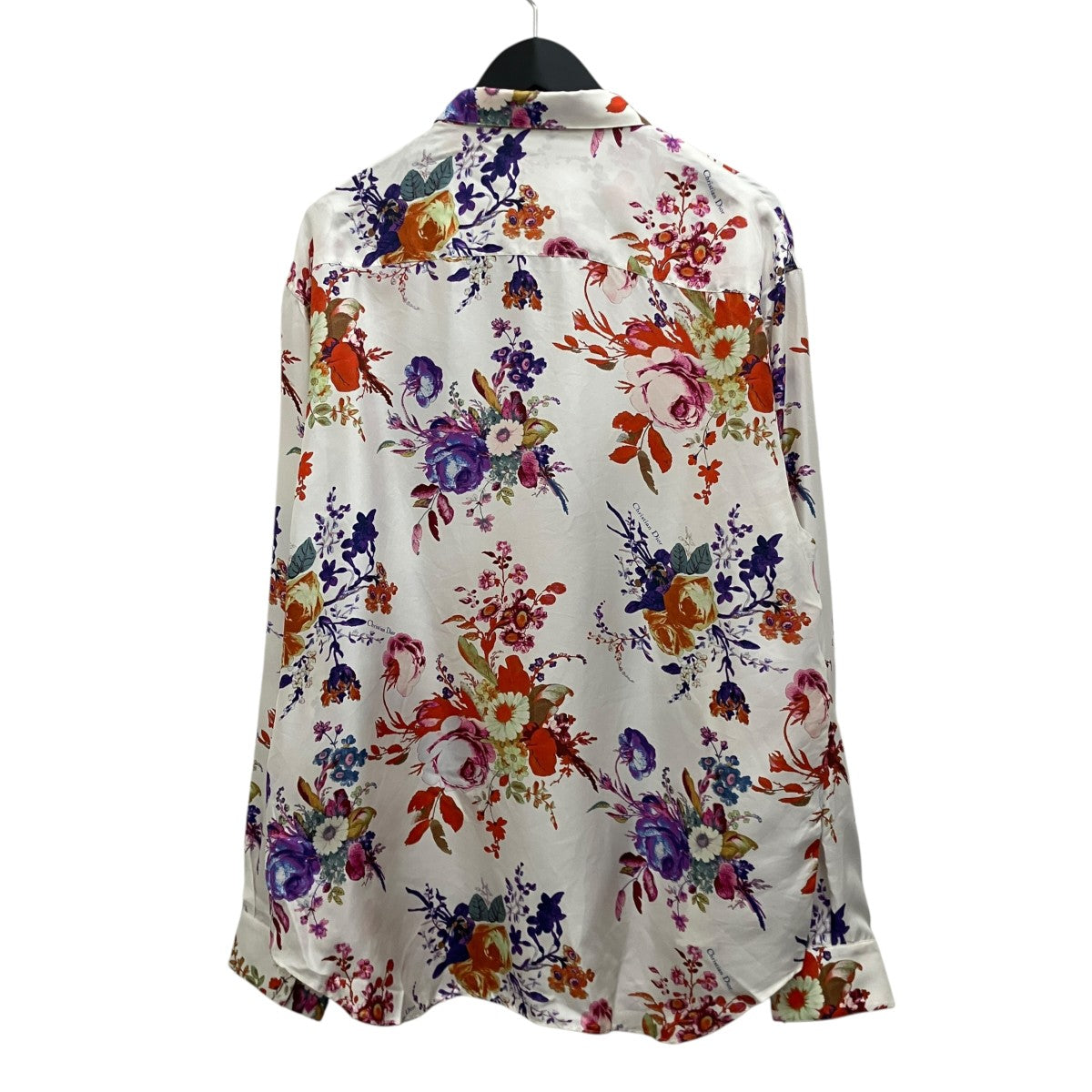 ディオール  19SS  923C561W6016 BEE刺繍総柄シルク長袖シャツ メンズ 38 ディオール 19SS 923C561W6016 BEE刺繍総柄シルク長袖シャツ メンズ 39