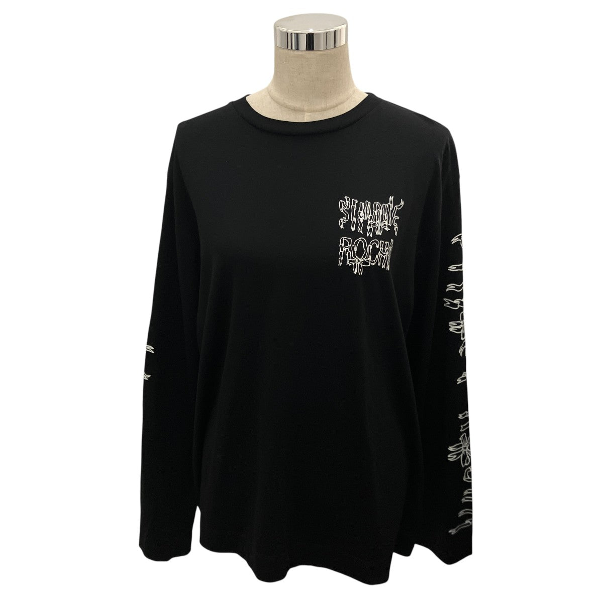 【LONG SLEEVE T-SHIRT W  RIBBON LOGO P】長袖Tシャツ5194P19P21-M