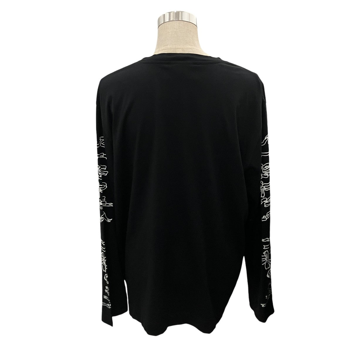 【LONG SLEEVE T-SHIRT W  RIBBON LOGO P】長袖Tシャツ5194P19P21-M