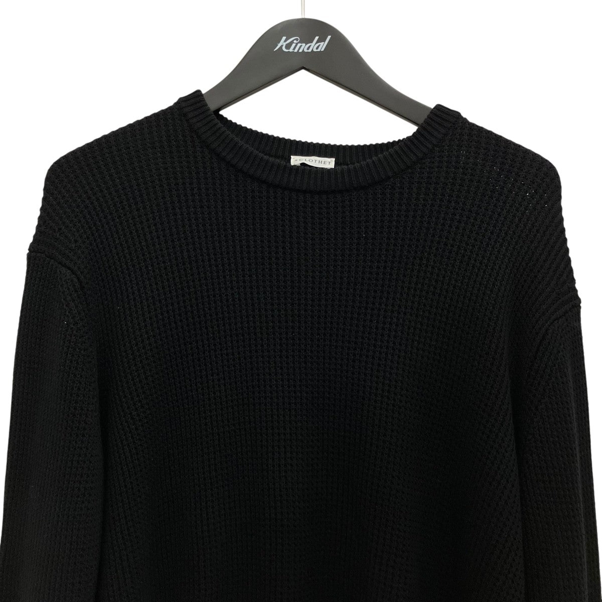 【MIDDLE GAUGE CREW NECK KNIT】スビンプラチナムニットCLF-80033