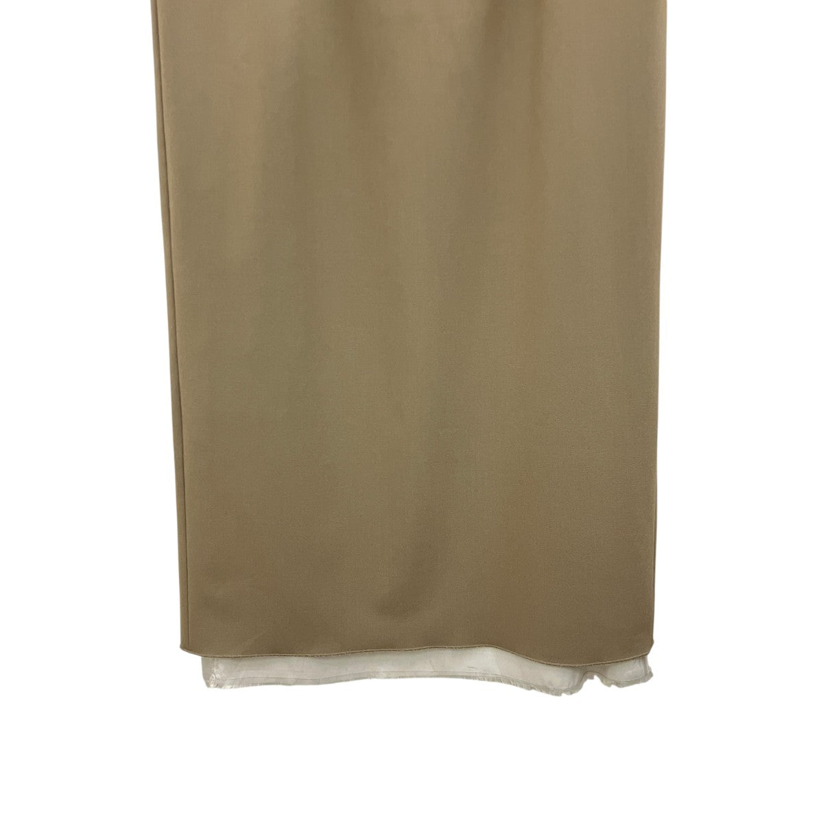 【CUTOFF PENCIL SKIRT】カットオフペンシルスカート12420802