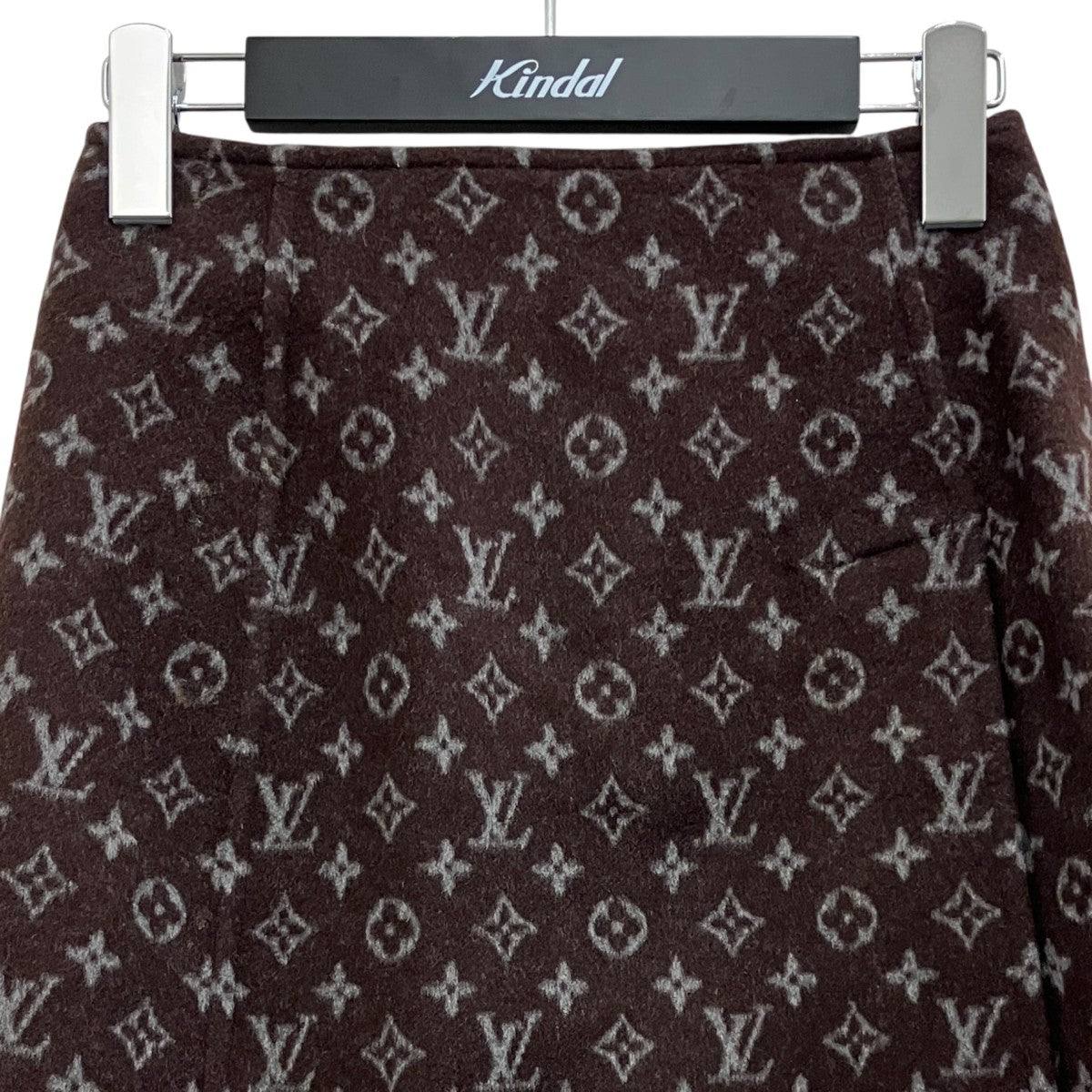 LOUIS VUITTON ウールシルクモノグラムスカートRW212W QS3 FLSK23 古着・中古-3枚目のアイテム画像