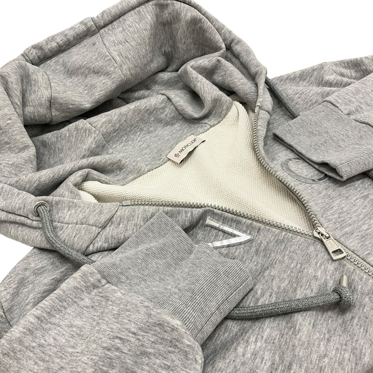 MONCLER 【FELPA CON CAPPUCCIO】ジップパーカーI20918G00006 古着・中古-5枚目のアイテム画像