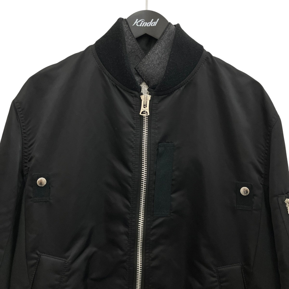 sacai(サカイ) 【SUITING BLOUSON】MA-1ジャケット21-02457M 21-02457M