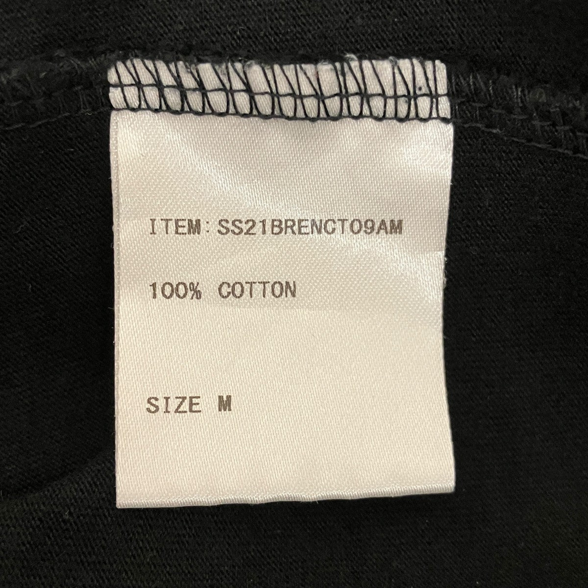 THE ENNOY PROFESSIONAL ラバーロゴTシャツSS21BRENCT09AM 古着・中古-6枚目のアイテム画像