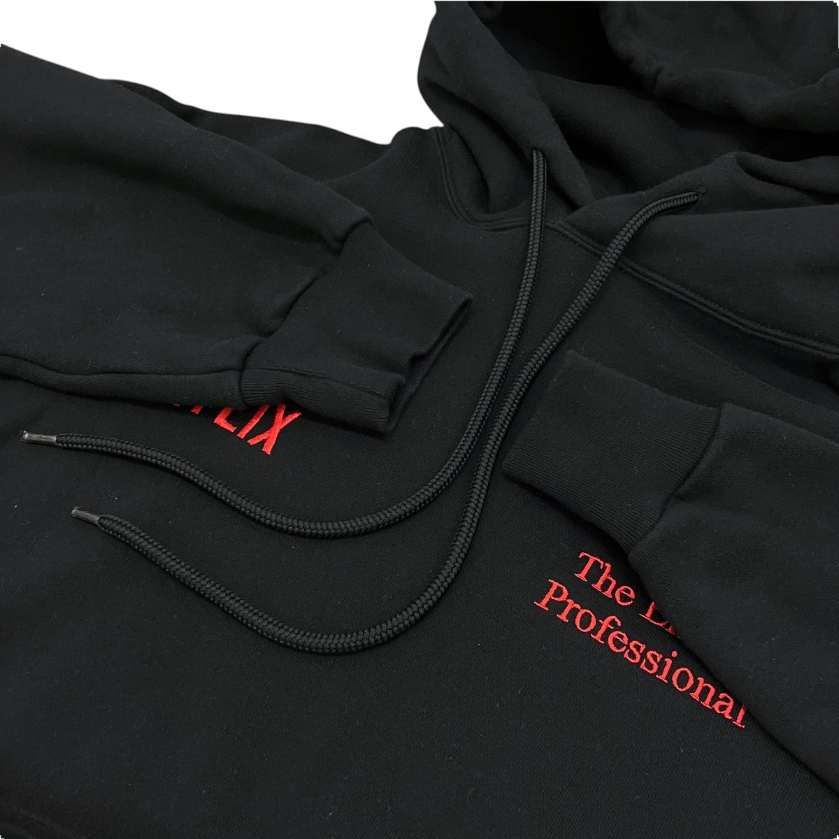 THE ENNOY PROFESSIONAL×NETFLIX ロゴ刺繍パーカーAW23BRENCT02NTL 古着・中古-5枚目のアイテム画像