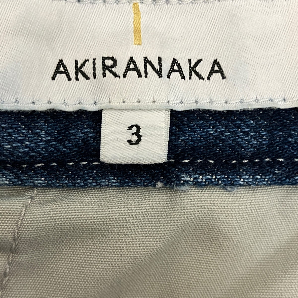 AKIRA NAKA 【SLIDE PANEL DENIM】デニムスカートAR2314-BL 古着・中古-6枚目のアイテム画像
