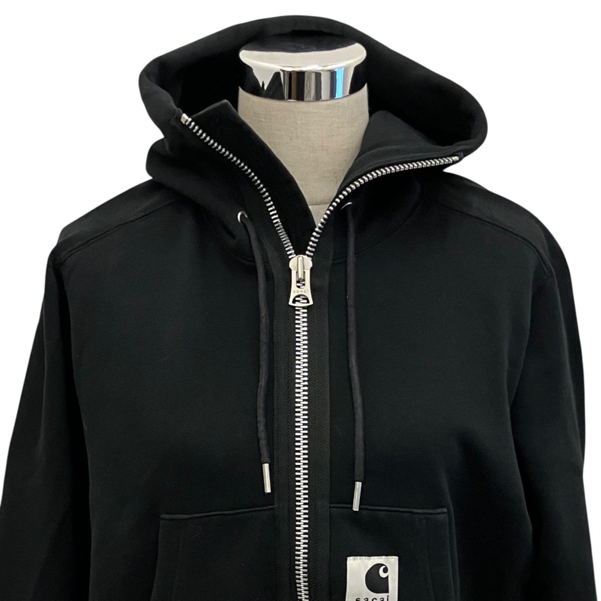 sacai×CarHartt ジップパーカー23-0556S 古着・中古-3枚目のアイテム画像