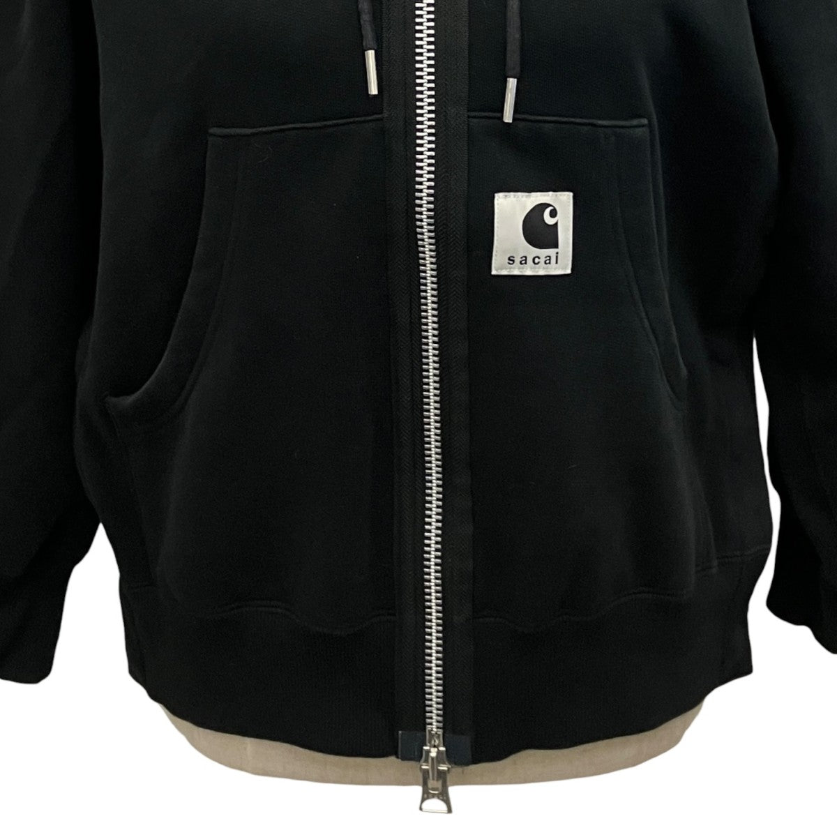 sacai×CarHartt ジップパーカー23-0556S 古着・中古-4枚目のアイテム画像